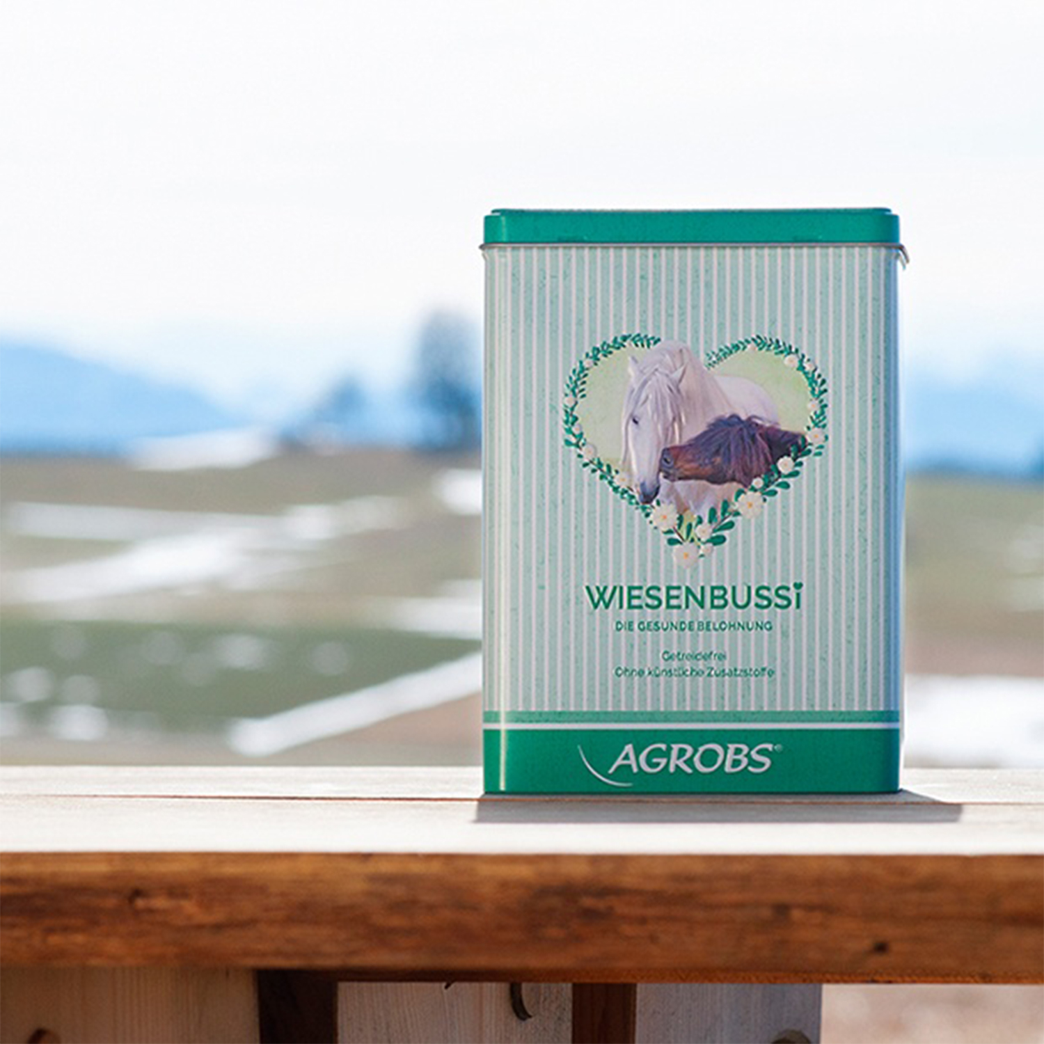Agrobs Bussi Box auf Tisch