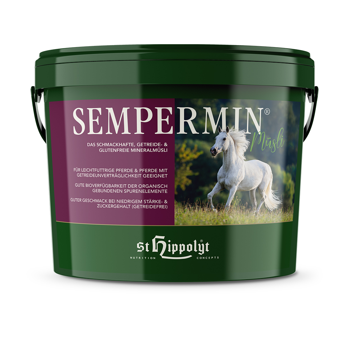 Produktansicht St. Hippolyt Sempermin Müsli Eimer
