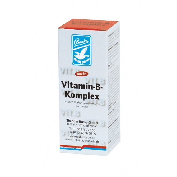 Produktansicht - Backs - Vitamin B komplex flüssig