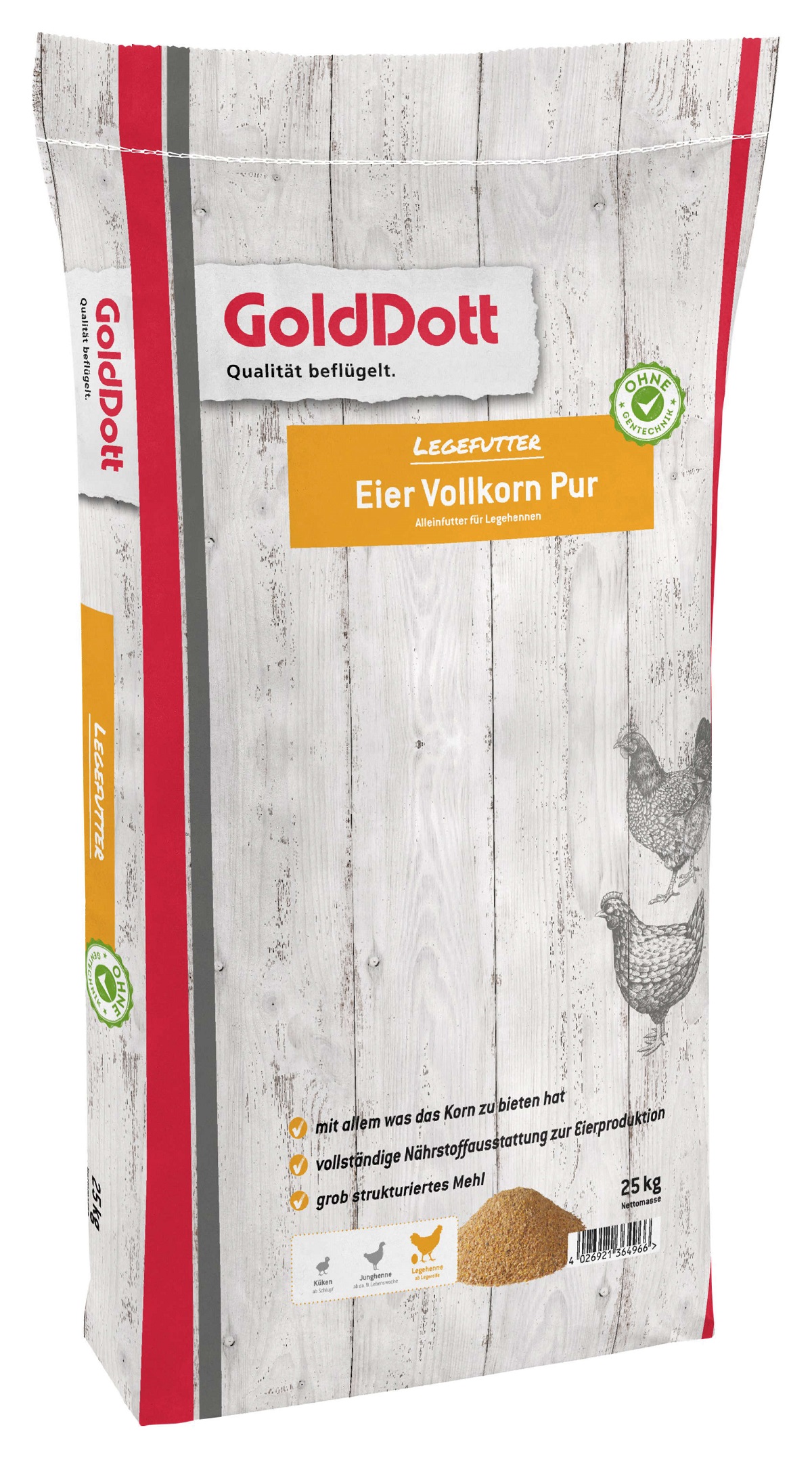 Produktansicht - GoldDott - Eier Vollkorn Pur