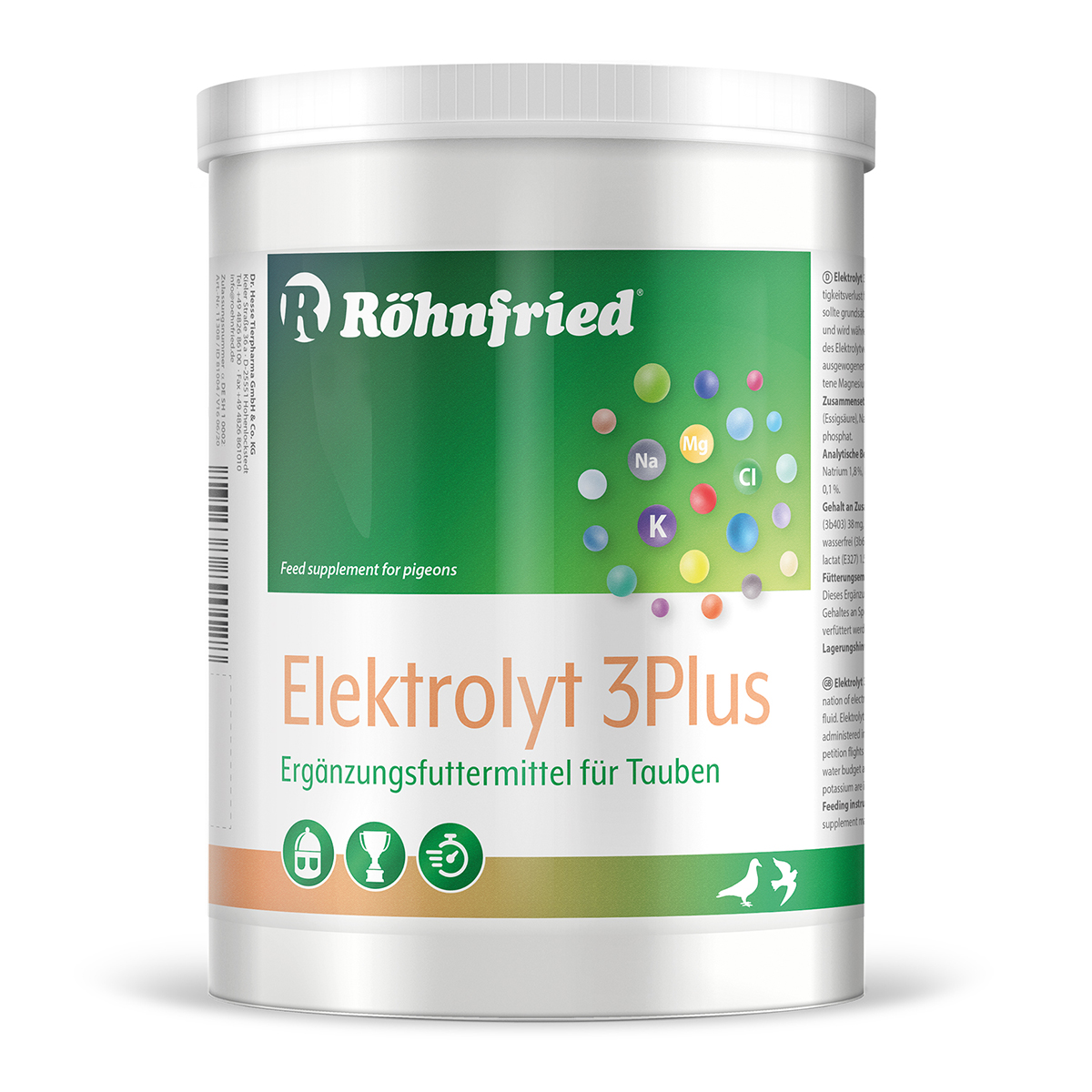 Röhnfried Elektrolyt 3 Plus Dose