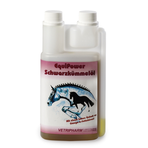Produktansicht - EquiPower - Schwarzkümmelöl
