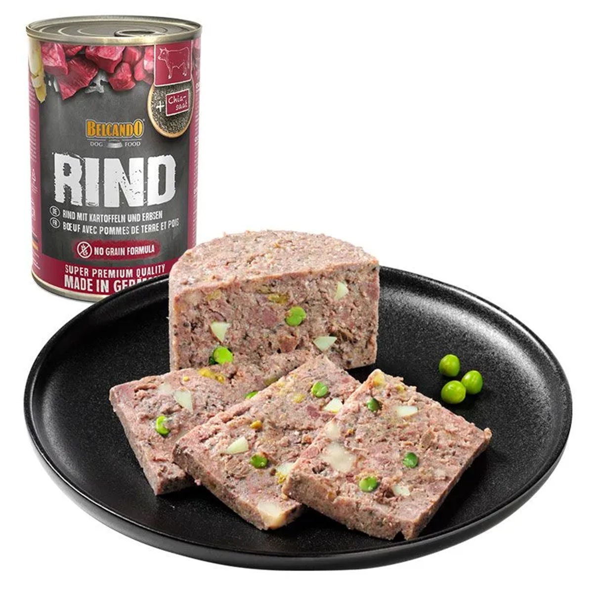 Produktansicht - Belcando - Rind mit Kartoffeln & Erbsen