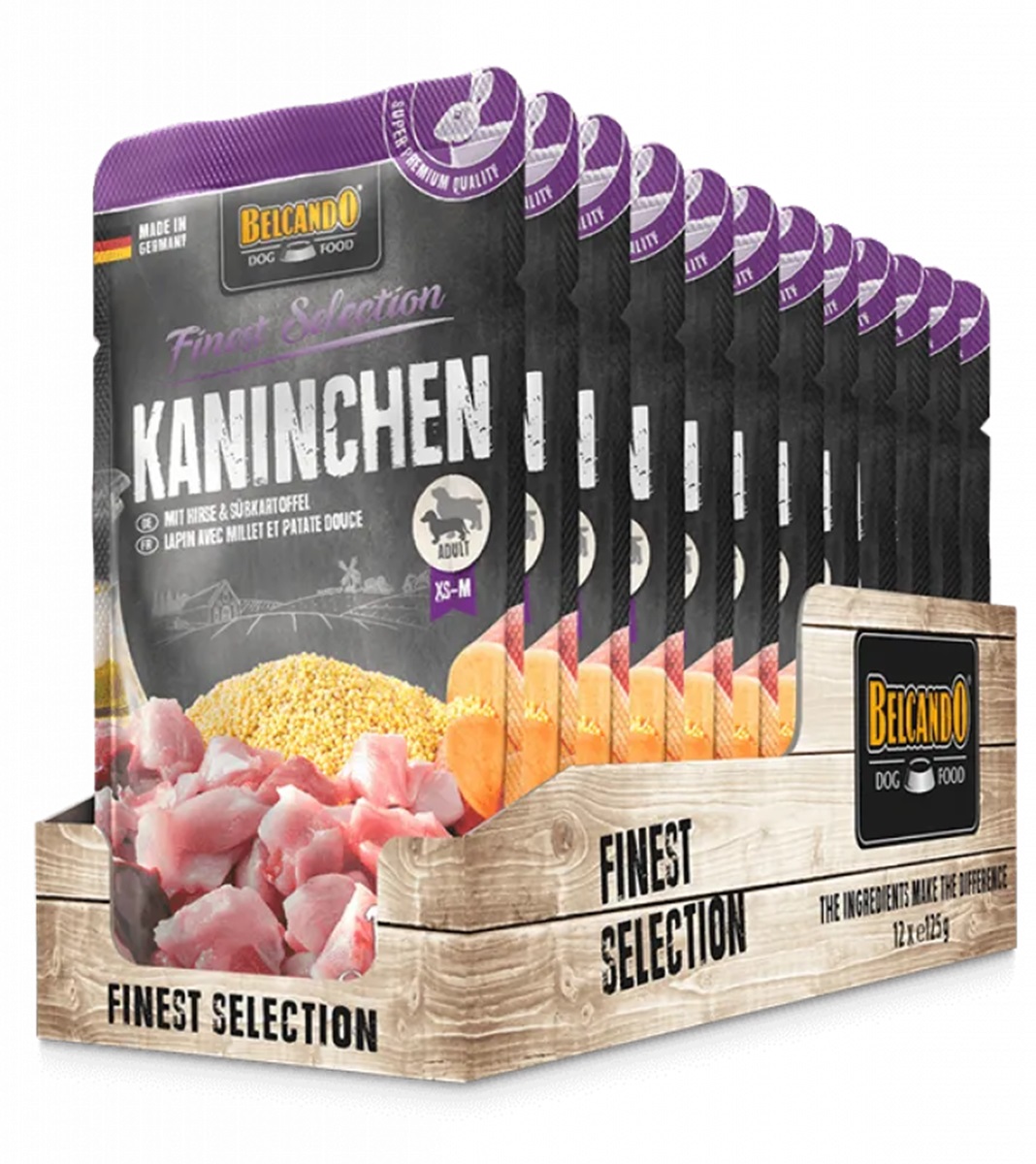 Produktansicht - Belcando - Kaninchen mit Hirse & Süßkartoffel