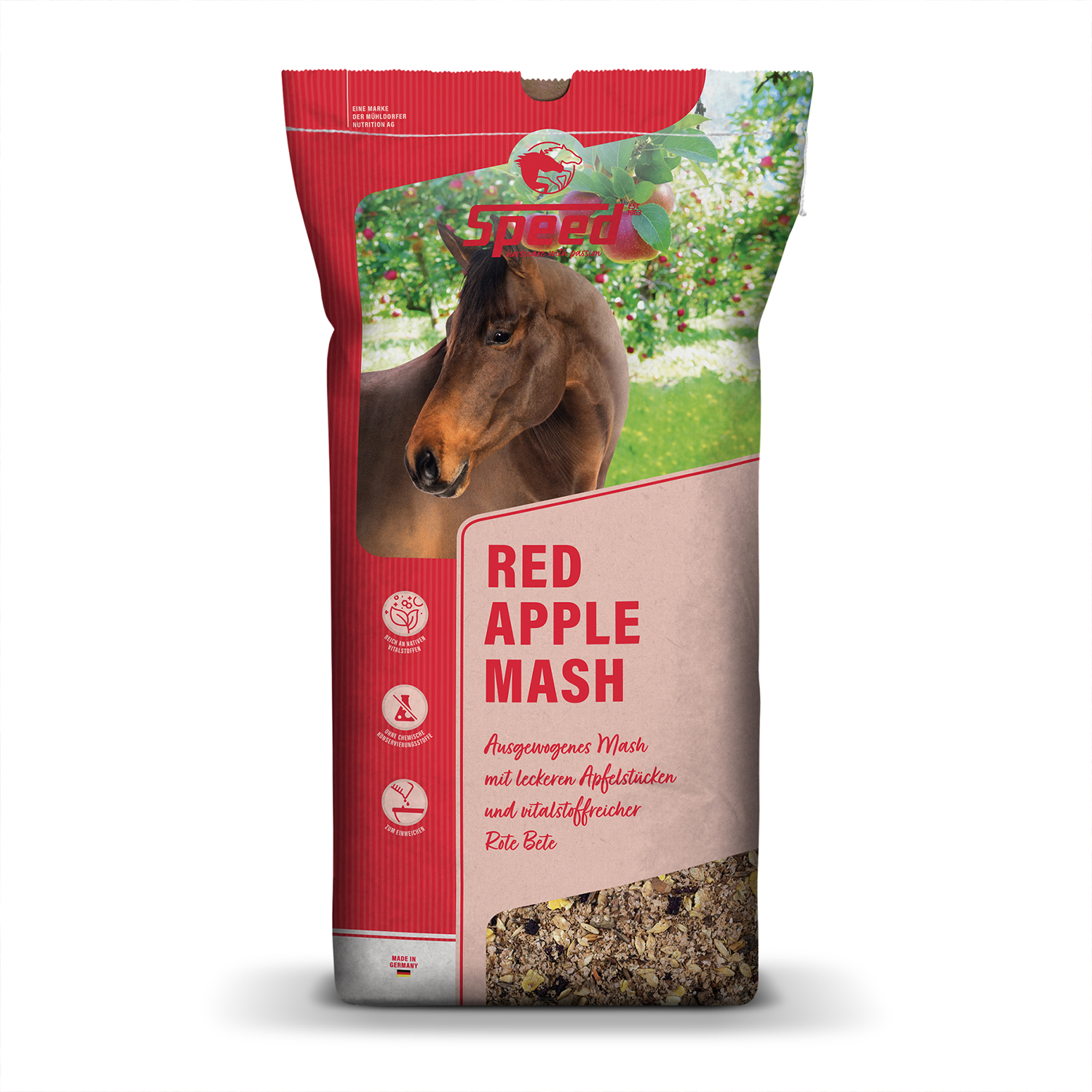 Speed RED APPLE Mash 15 kg Futtersack