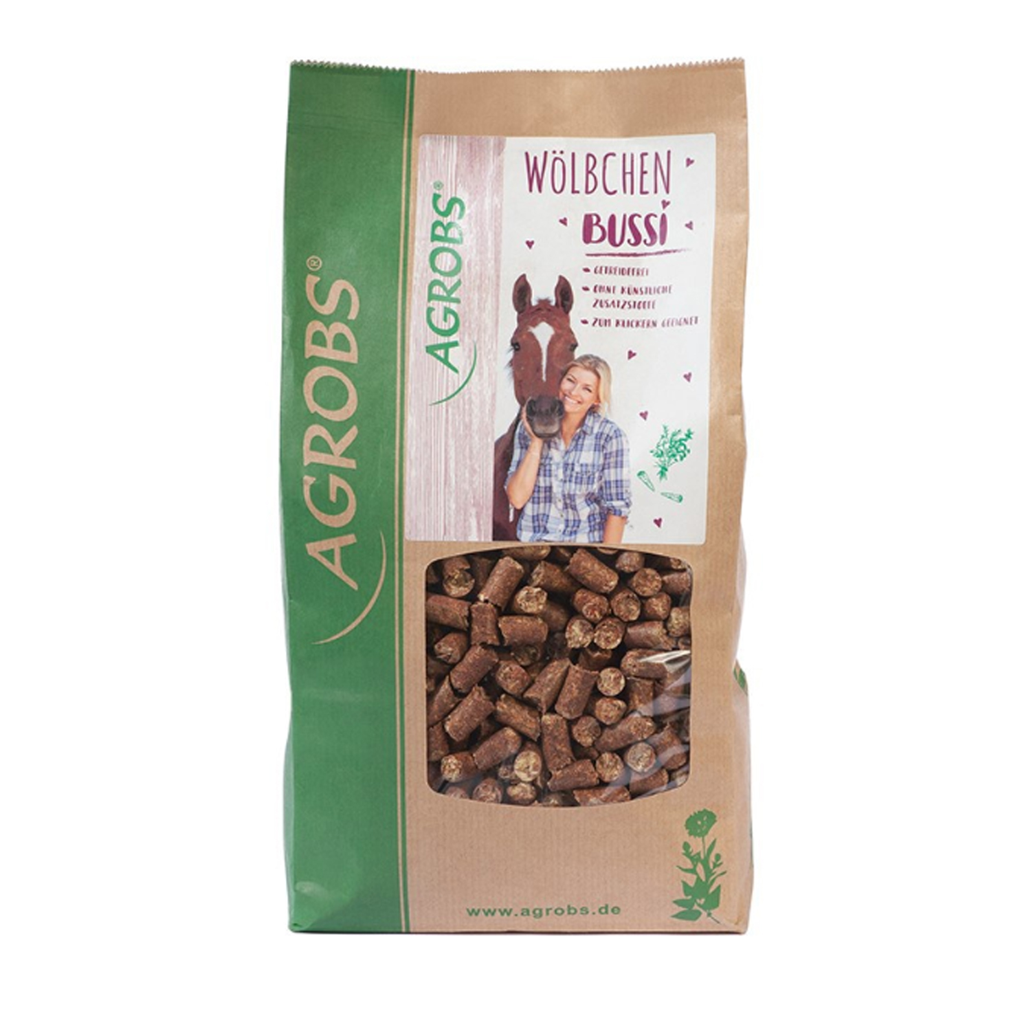 Agrobs Wölbchen Bussi Beutel 1,5kg
