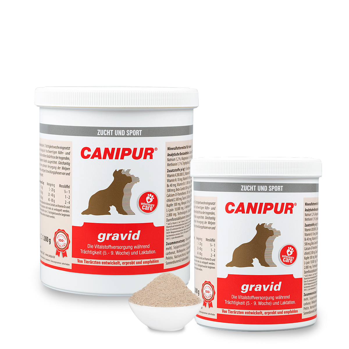 Produktansicht - CANIPUR - gravid