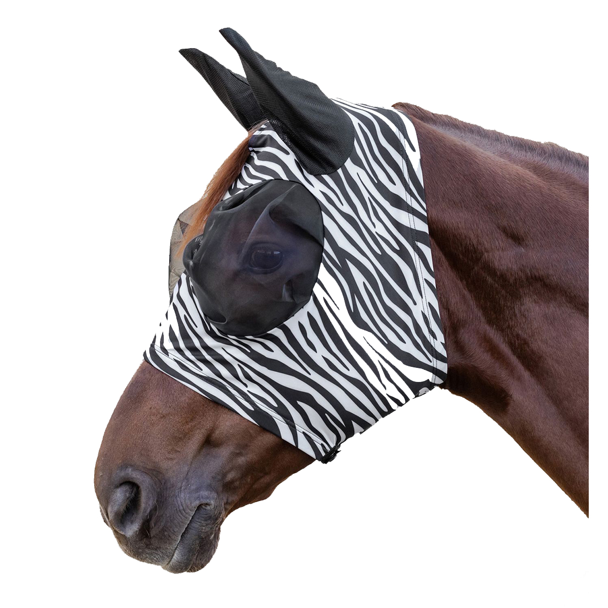 Produktansicht - Waldhausen - Fliegenmaske Puck Zebra