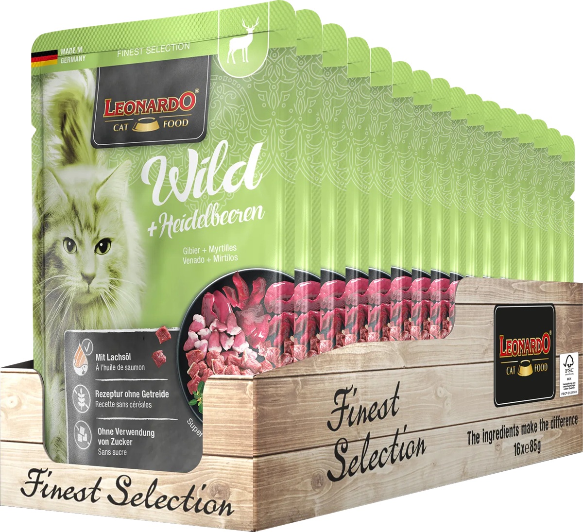 Produktansicht - Leonardo - Finest Selection Wild & Heidelbeeren