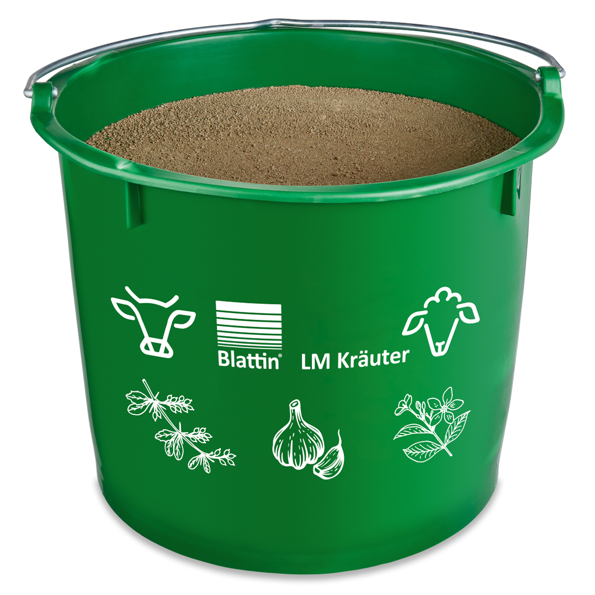 Blattin Leckmasse Kräuter 20 kg Eimer