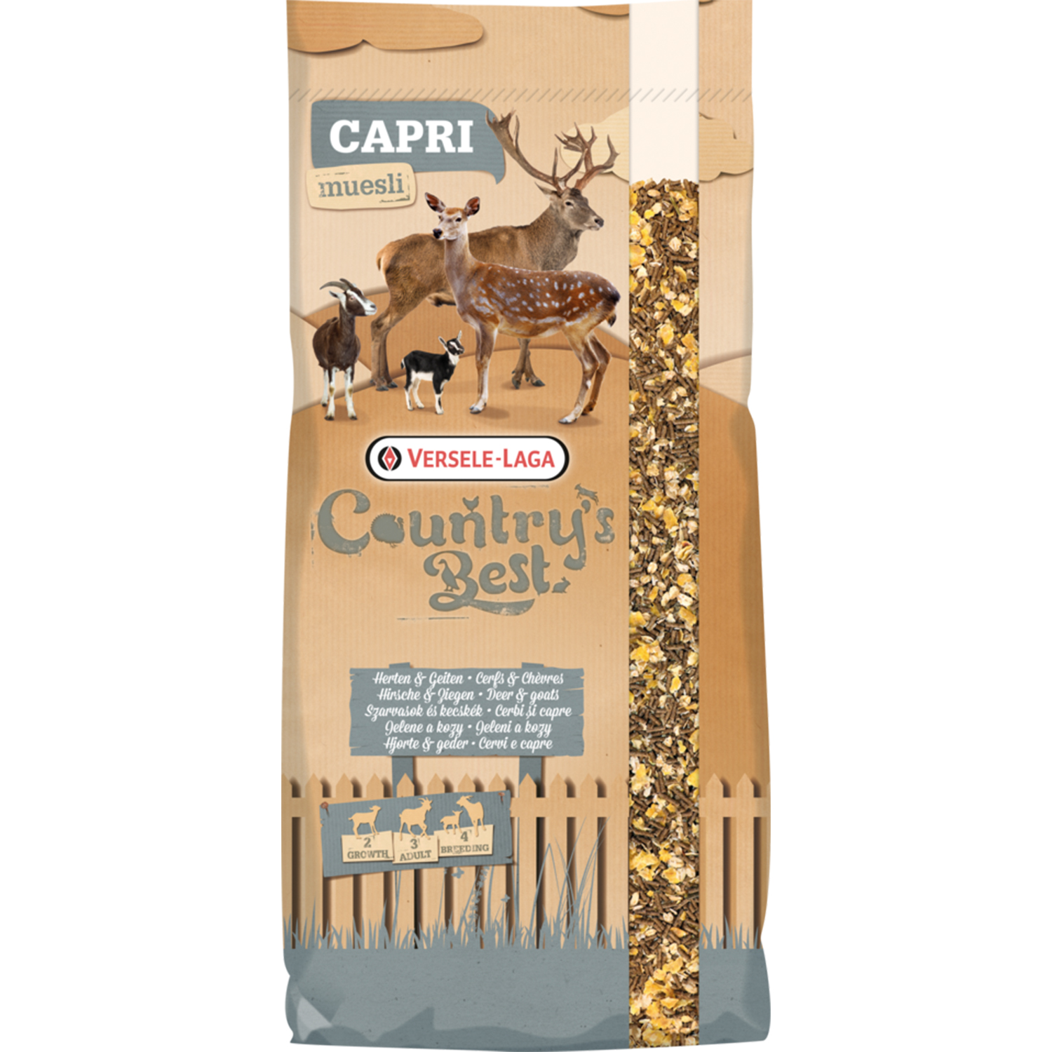Versele-Laga Country's Best Caprifloc 2 Müsli Futtersack