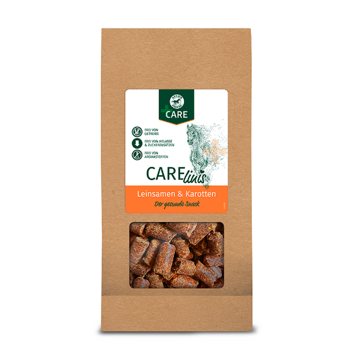 Produktansicht - Atcom - CARElinis Leinsamen & Karotte