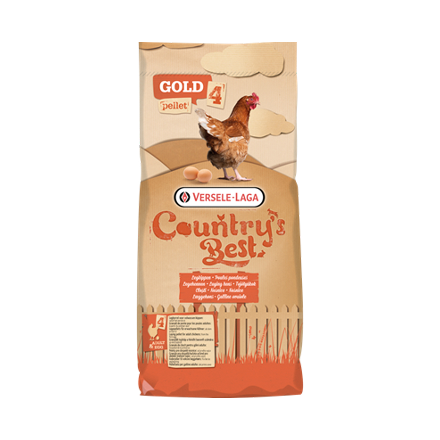Versele-Laga Country's Best Gold 4 Pellet Futtersack