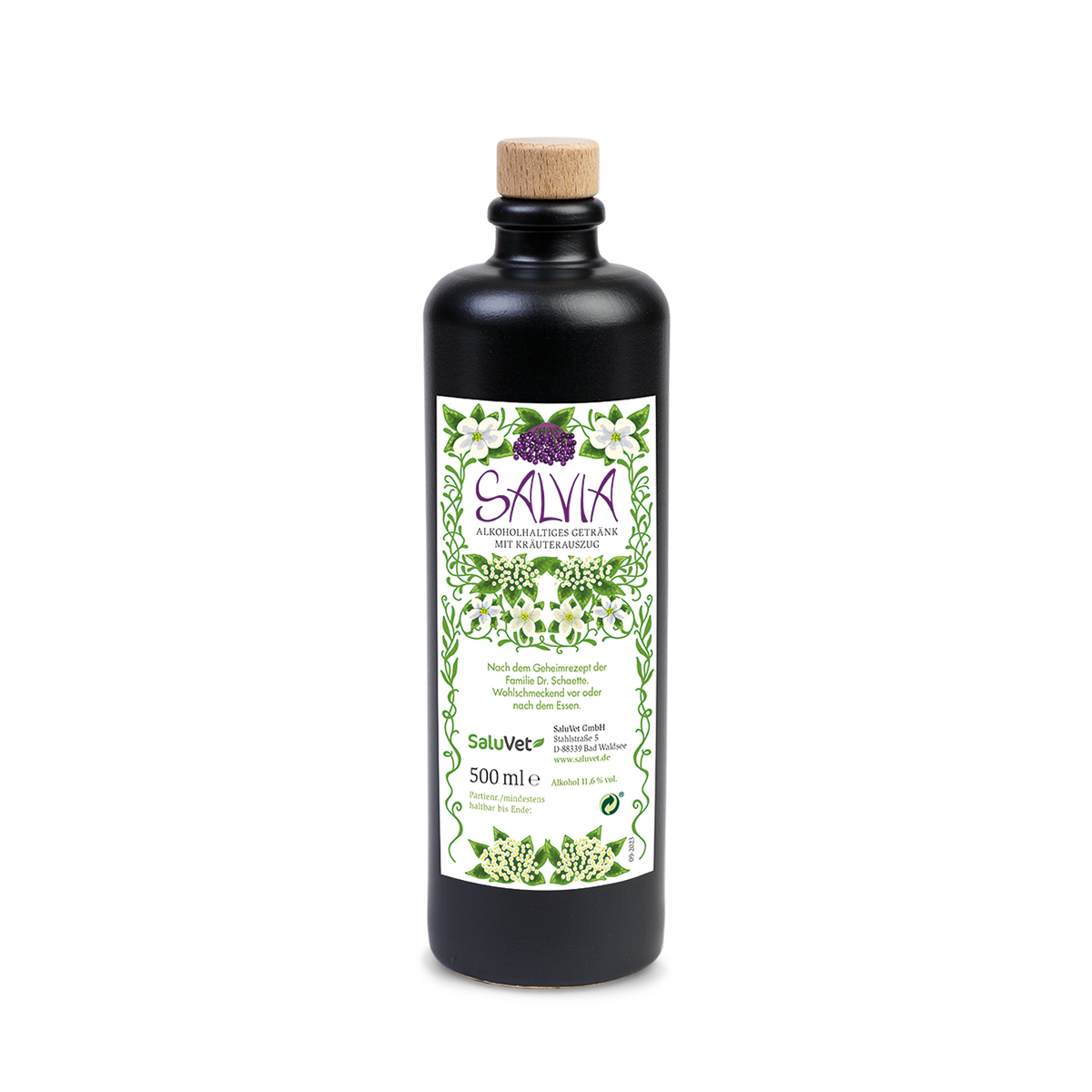 Produktansicht - Dr.Schaette - Mensch Salvia Kräutertrunk