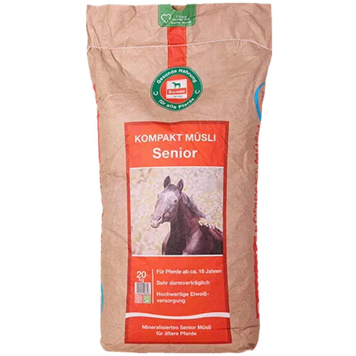 Produktansicht Salvana Kompakt Müsli Senior 20kg Sack