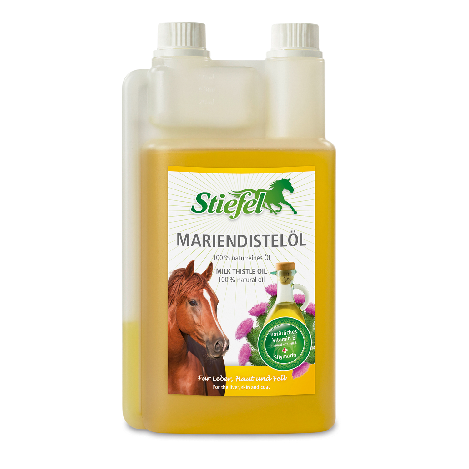 Stiefel Mariendistelöl Dosierflasche