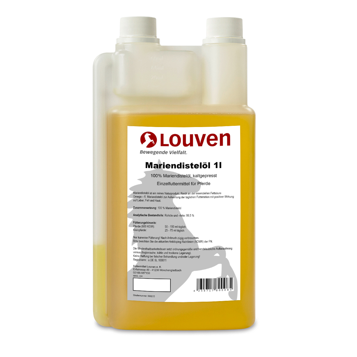 Louven Mariendistelöl Dosierflasche