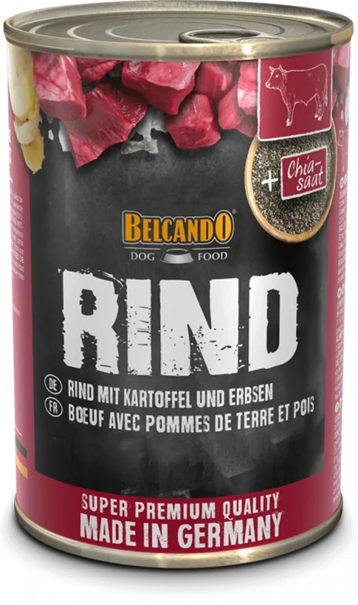 Produktansicht - Belcando - Rind mit Kartoffeln & Erbsen