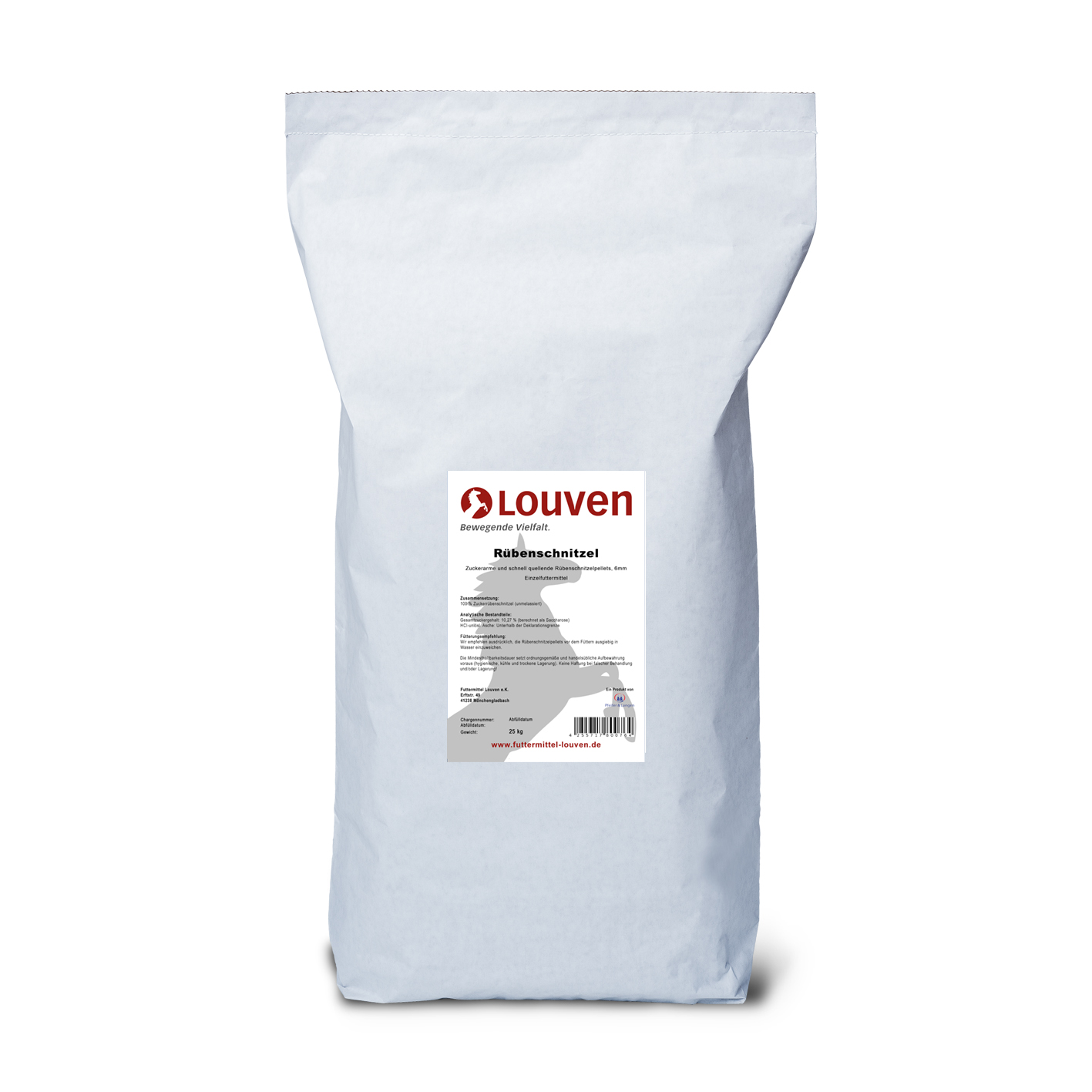 Produktansicht - Louven - Rübenschnitzel 6 mm unmelassiert