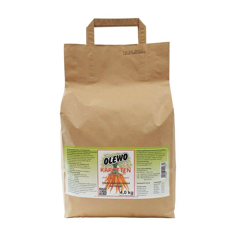 Olewo Karotten Pellets mit Öl