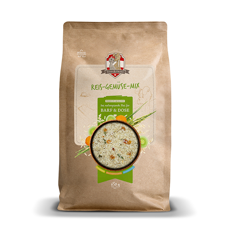 SISSI & FRANZ Barf & Dose Reis-Gemüse-Mix 650 g