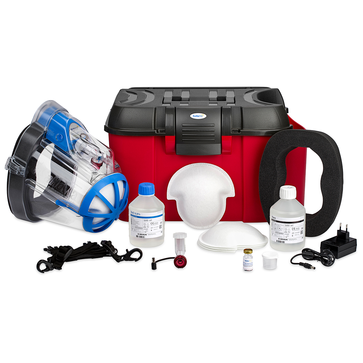 SaHoMa-II Inhalationsset für Pferde