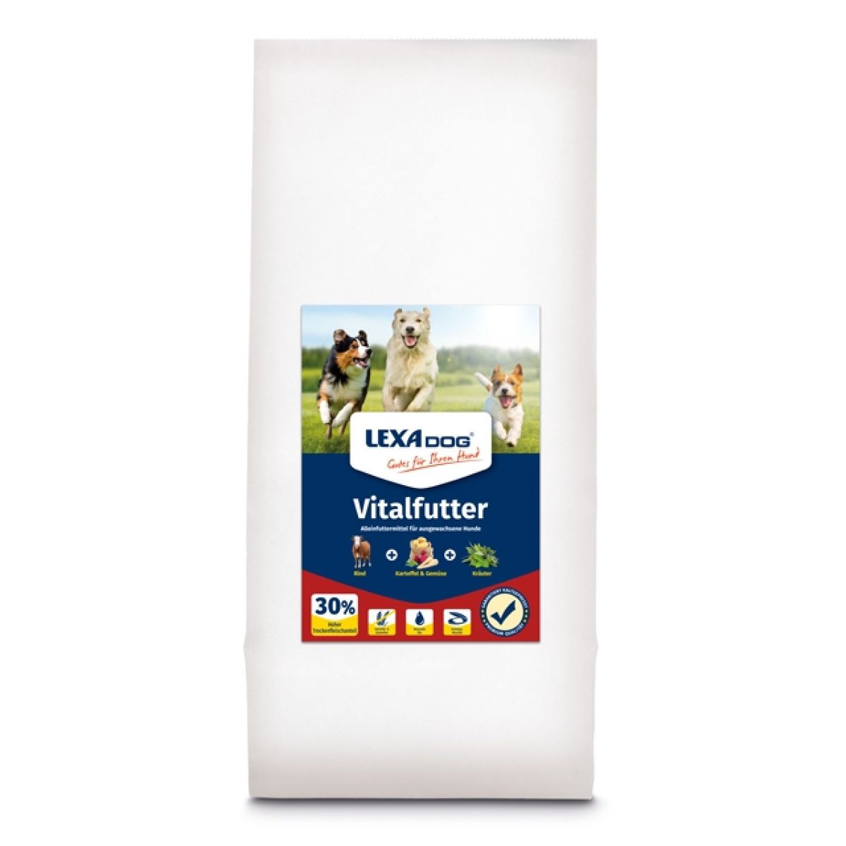 Lexa Dog Vitalfutter Rind Futtersack