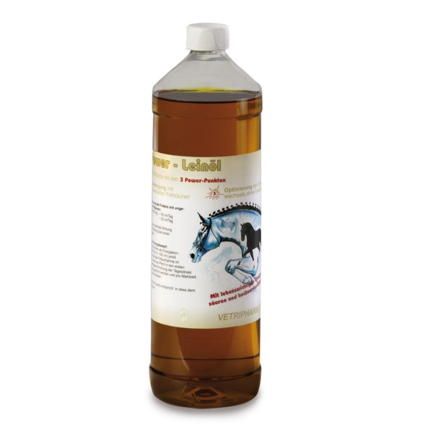 EquiPower Leinöl Flasche