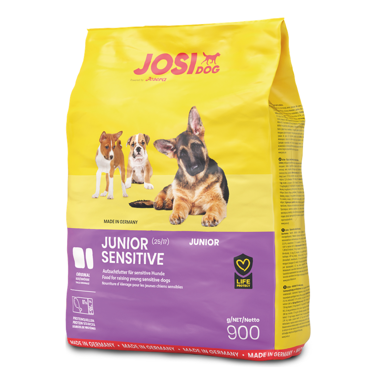 JosiDog Junior Sensitive 900 g