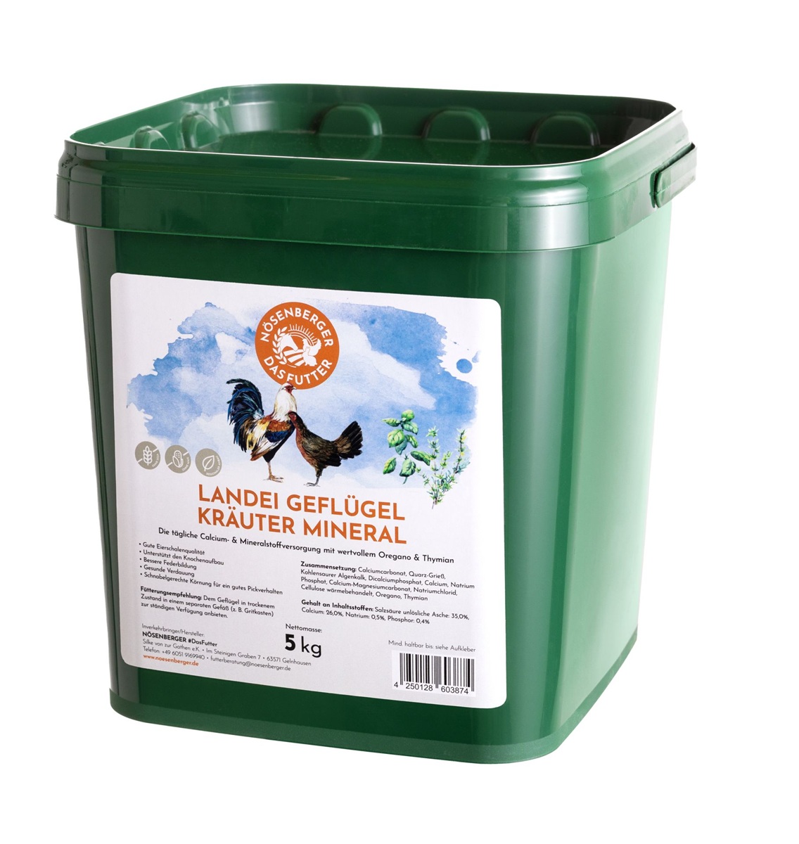 Landei Geflügel Kräuter Mineral