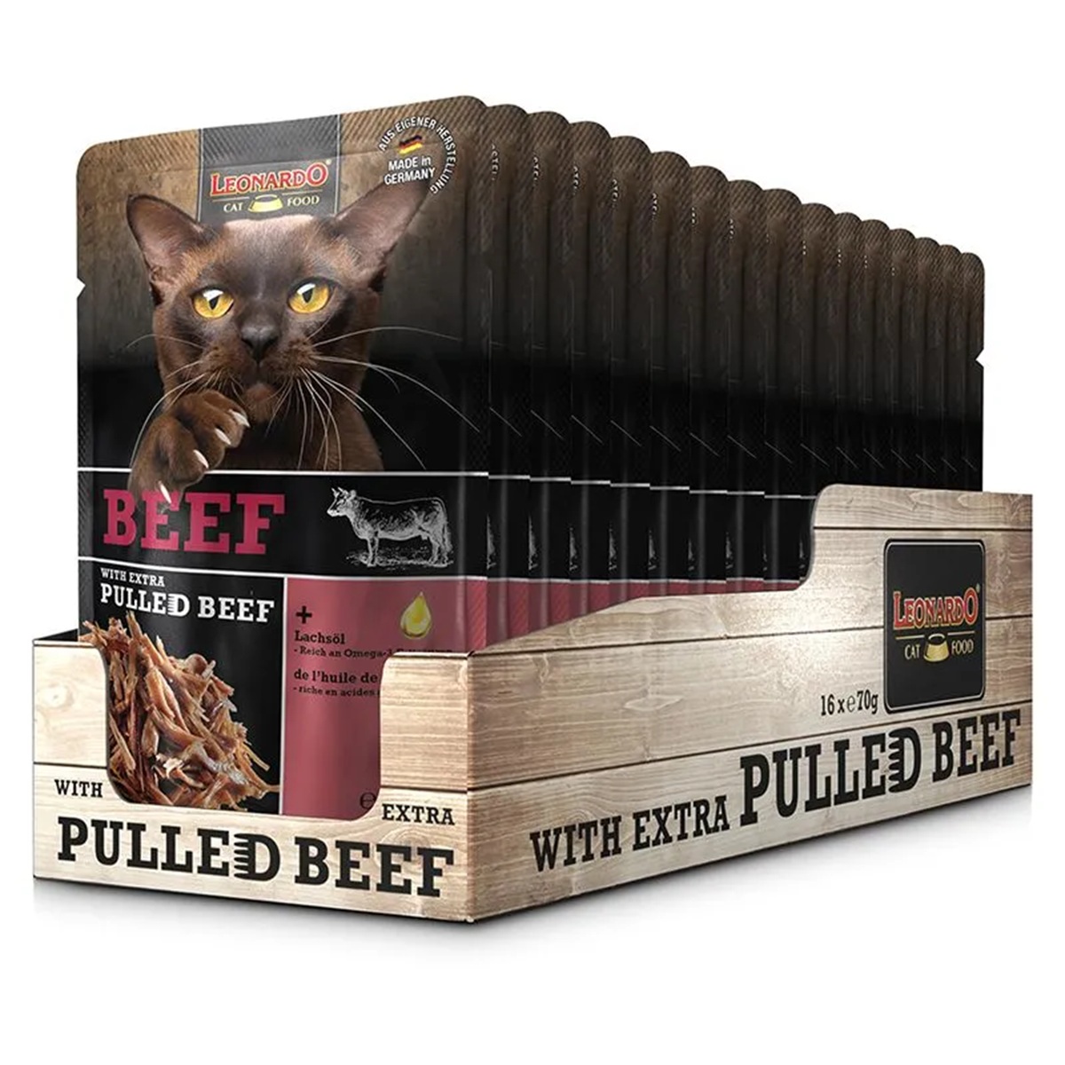 Produktansicht - Leonardo - Pulled Beef & Beef