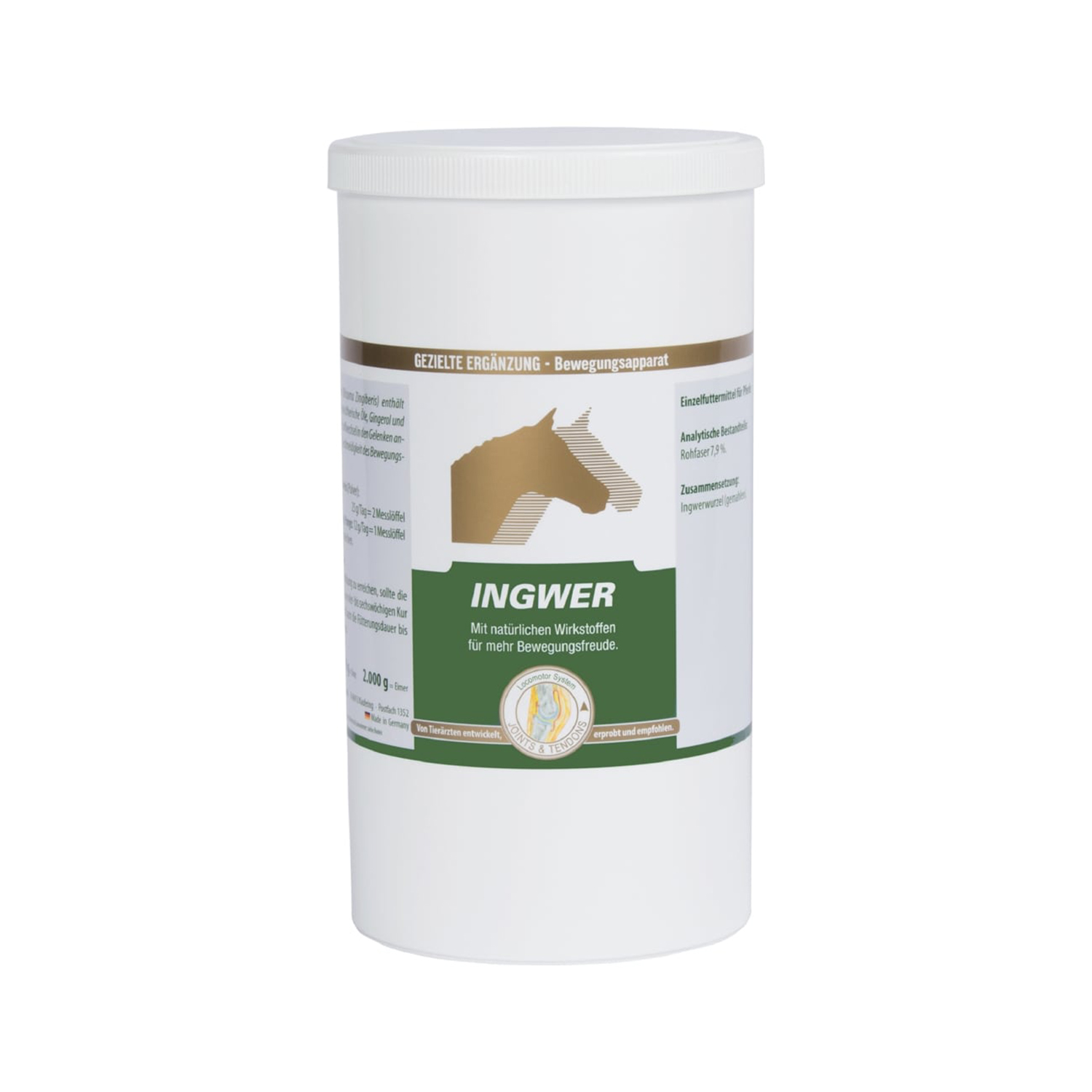 Vetripharm Ingwer in der Dose mit 800 g