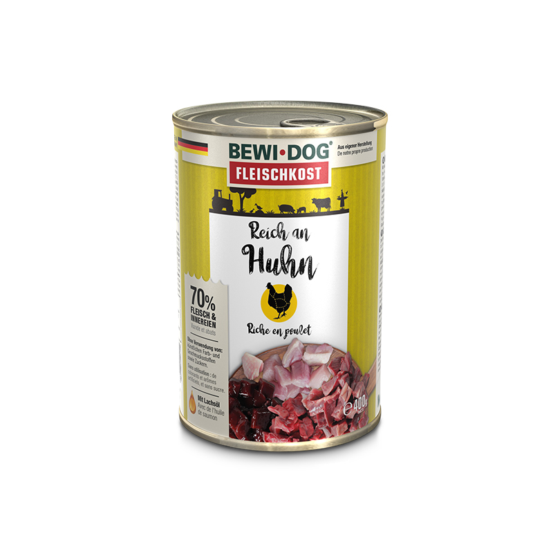 BewiDog Reich an Huhn 400 g