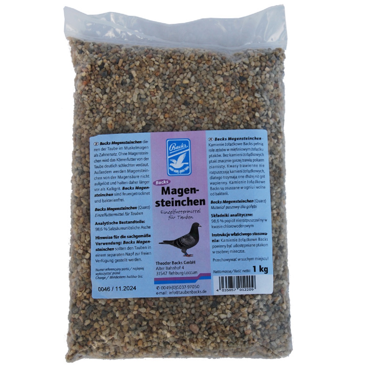 Produktansicht - Backs - Magensteinchen