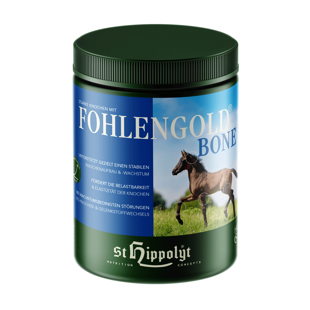 St.Hippolyt Fohlengold BoneCare Dose