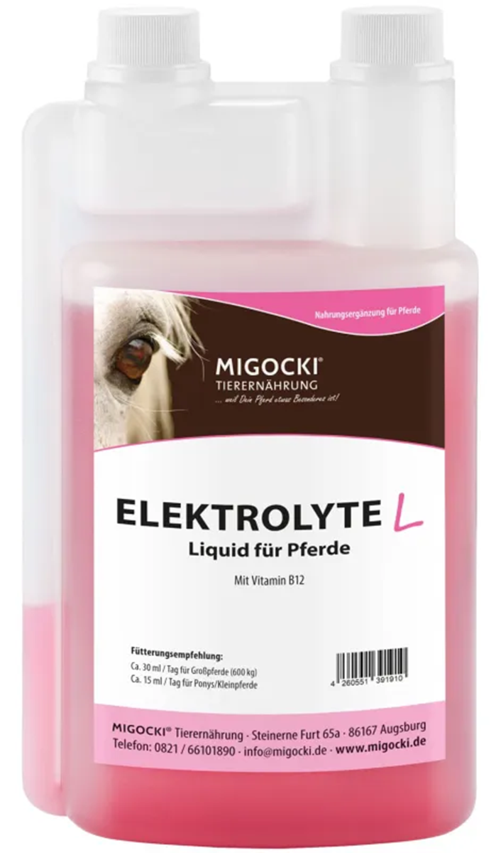 ELEKTROLYTE Liquid für Pferde