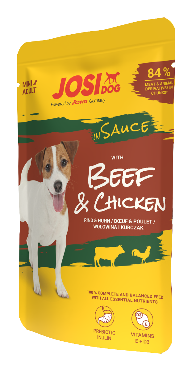 Mini Beef & Chicken in Sauce