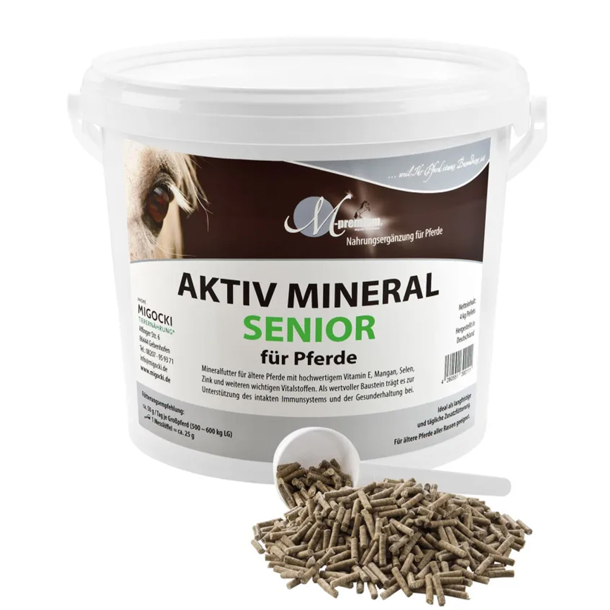 AKTIV MINERAL SENIOR für Pferde