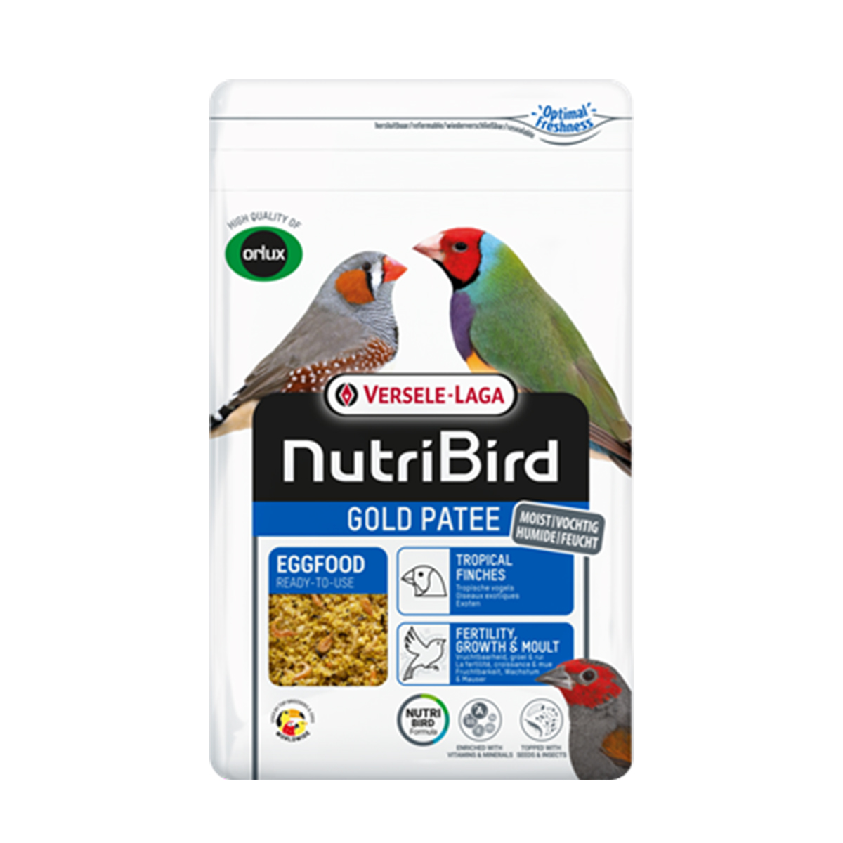 Produktansicht - Versele-Laga NutriBird - Gold Patee Exoten