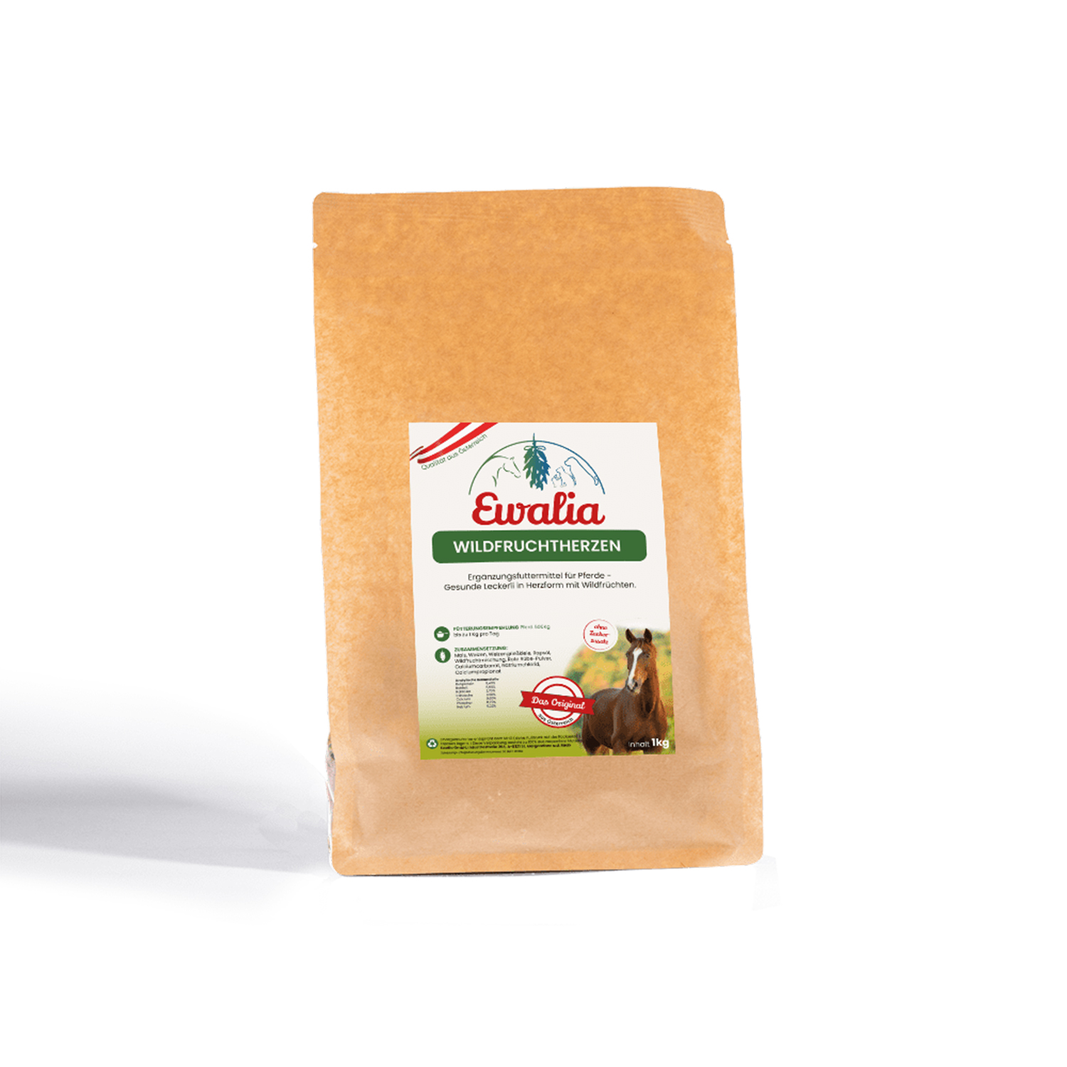 Produktansicht - Ewalia - Wildfruchtherzen