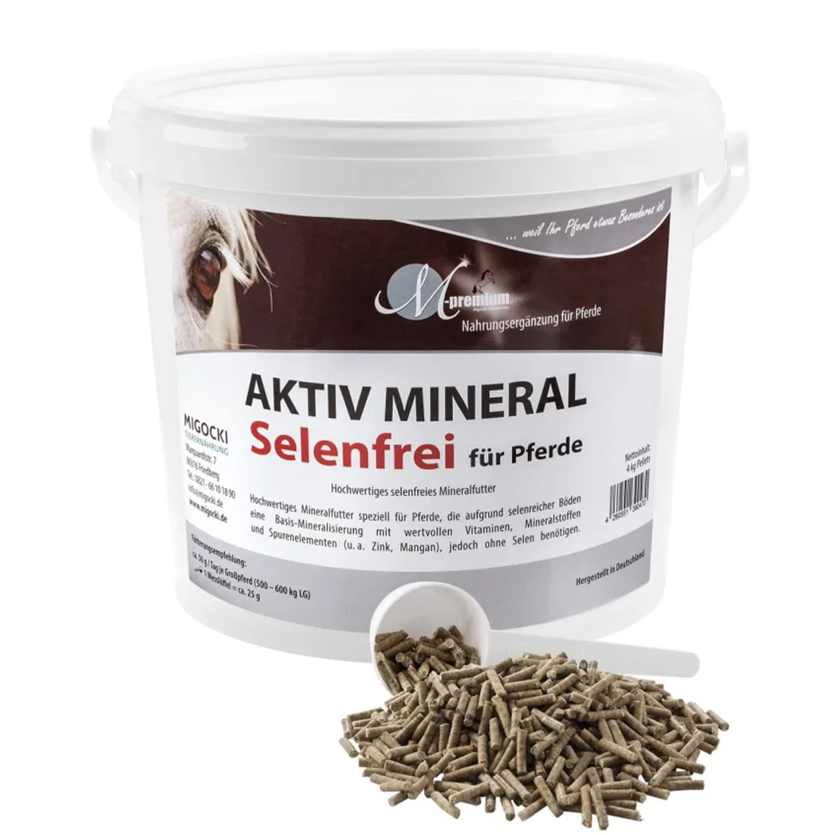 AKTIV MINERAL SELENFREI für Pferde