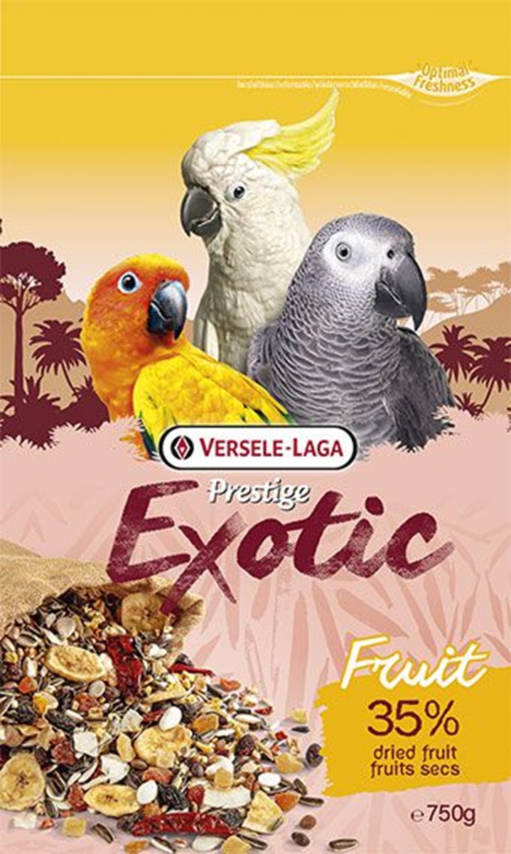 Premium Papageien Exotic Fruit Mix