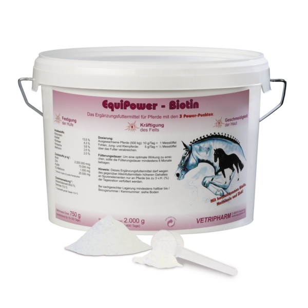 Produktansicht - EquiPower - Biotin - Bruchware