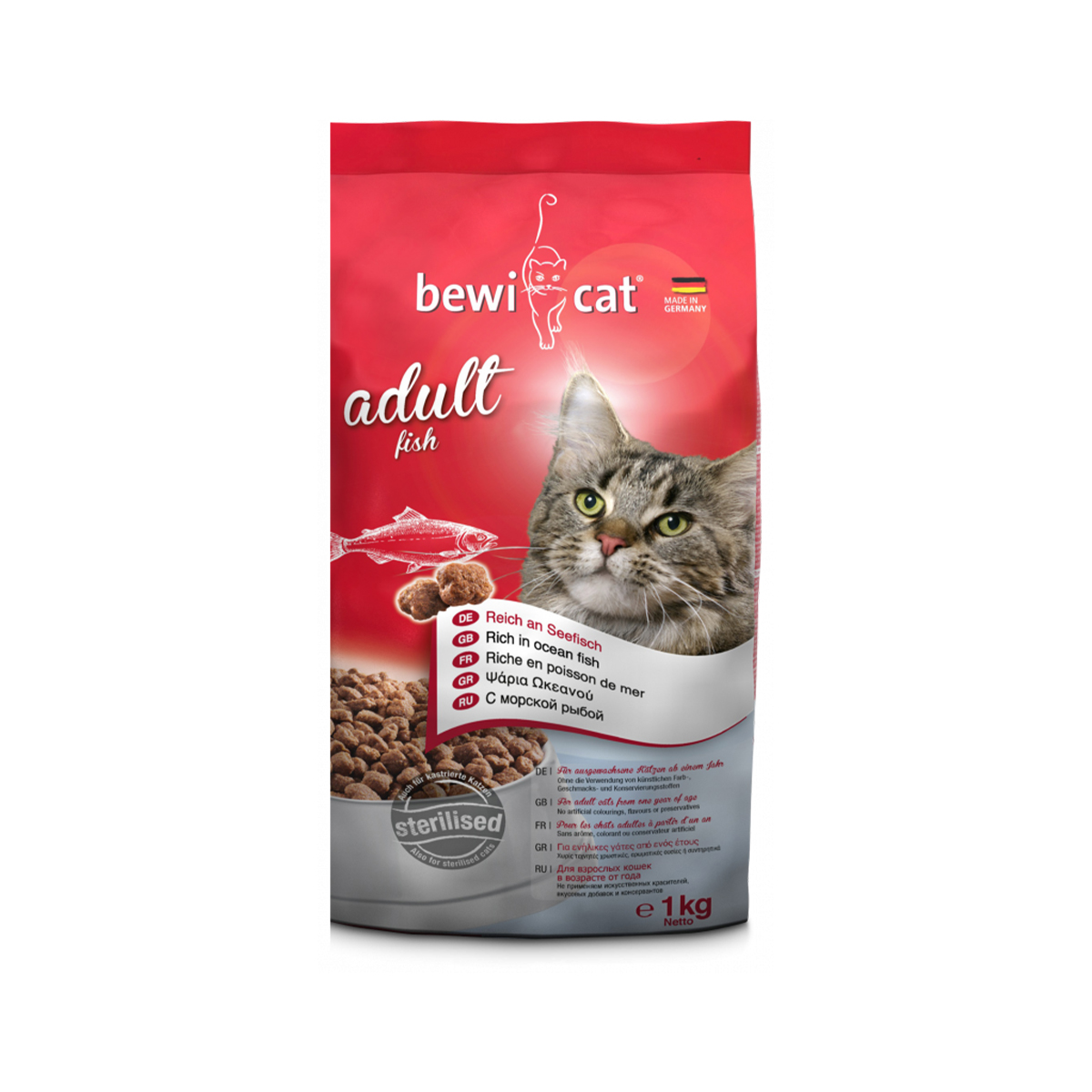 Produktansicht - BewiCat - Cat Adult Fish