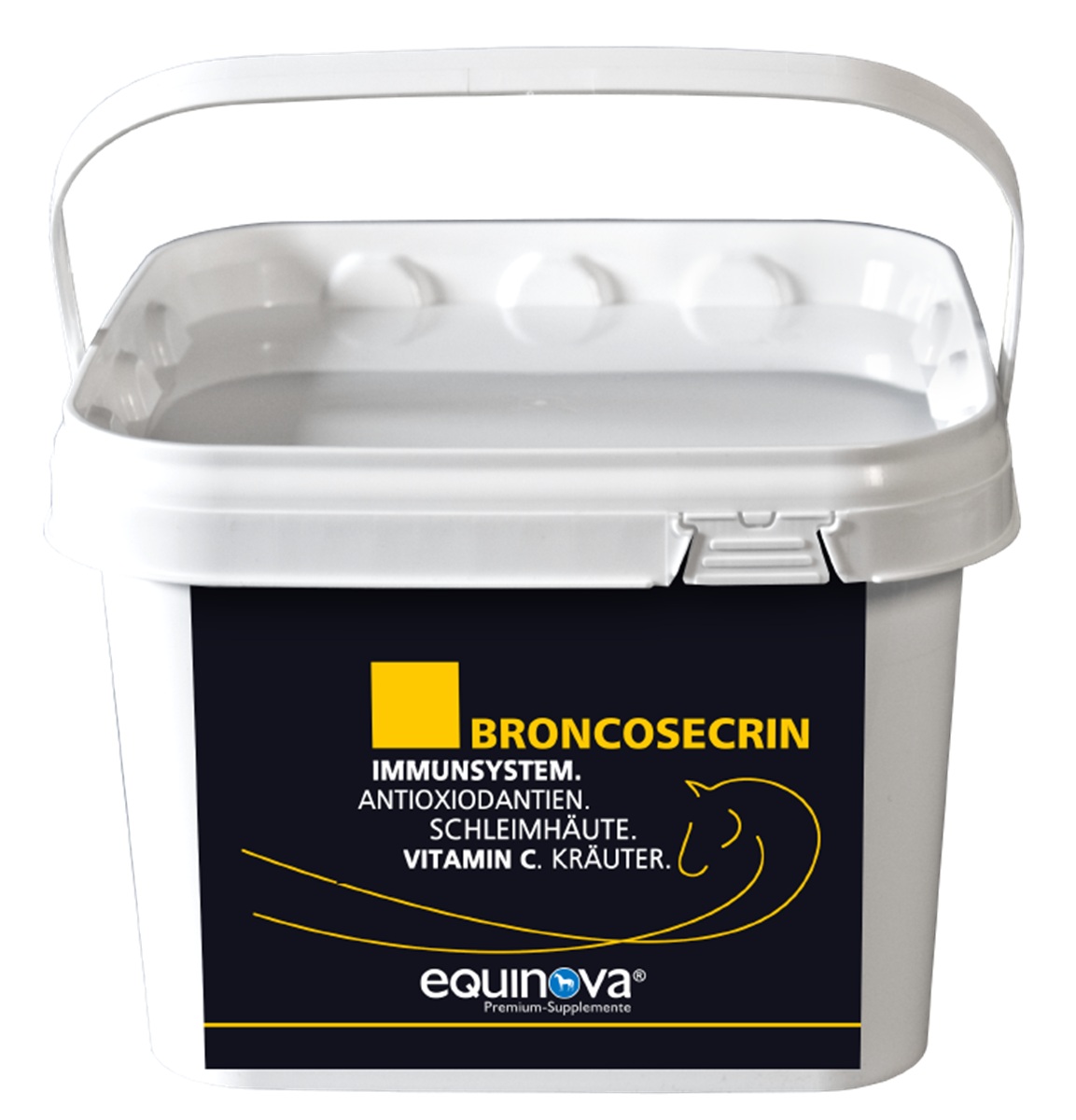 Produktansicht equinova Broncosecrin Powder