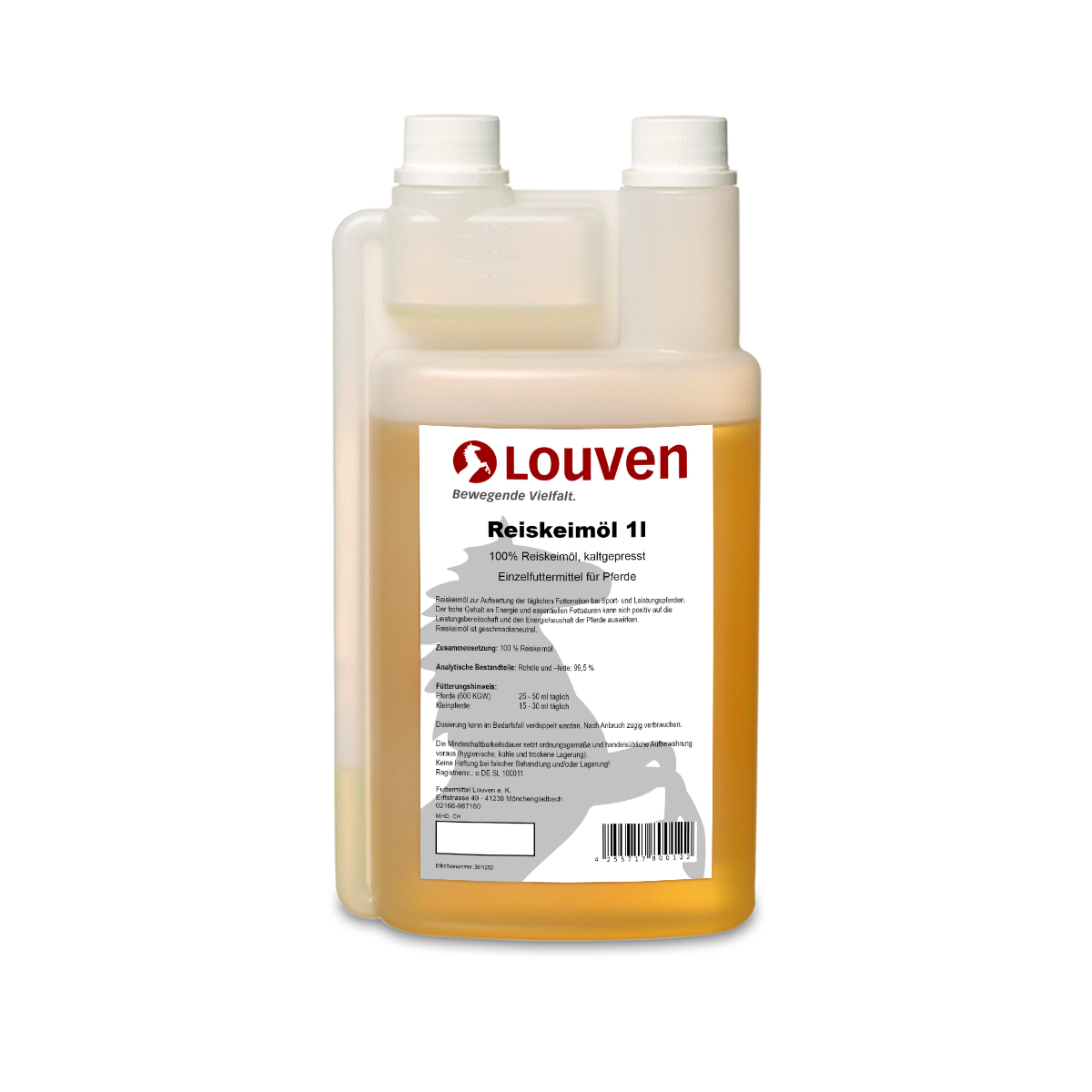 Louven Reiskeimöl Dosierflasche