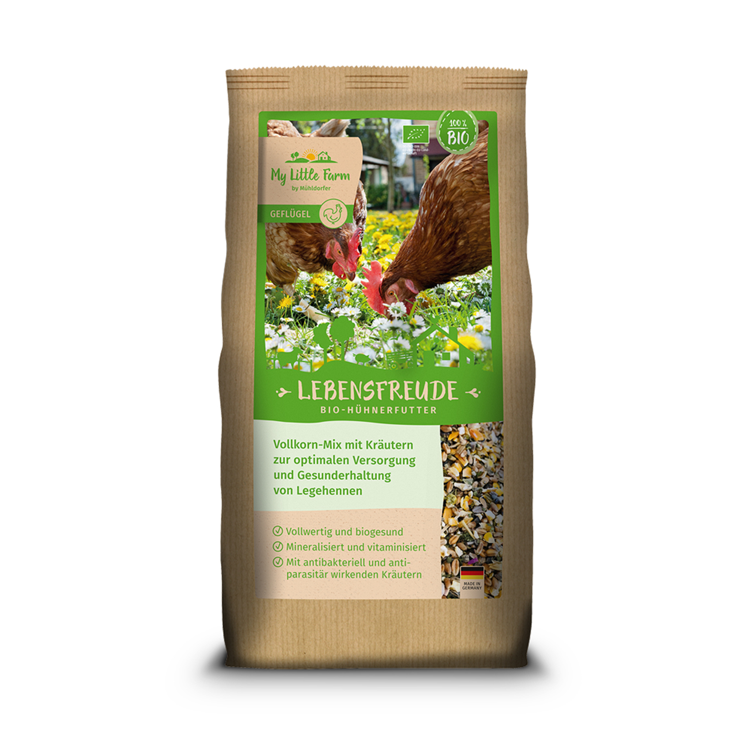 My Little Farm Bio-Hühnerfutter Lebensfreude