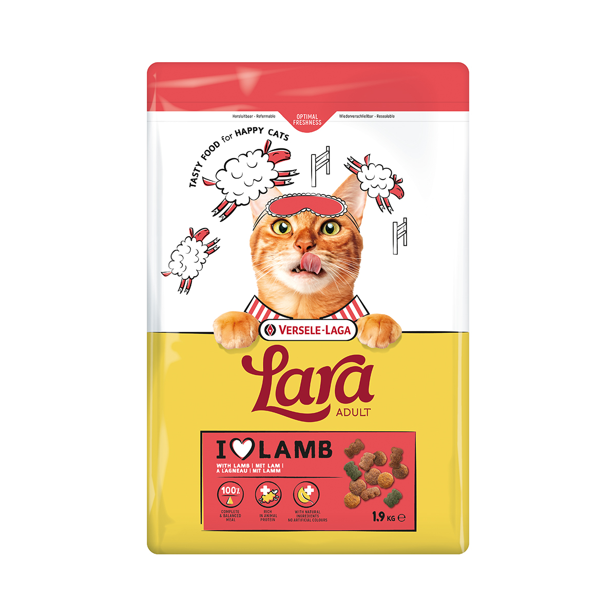 Produktansicht Versele Laga Lara Adult-Care Lamb 1,9 kg