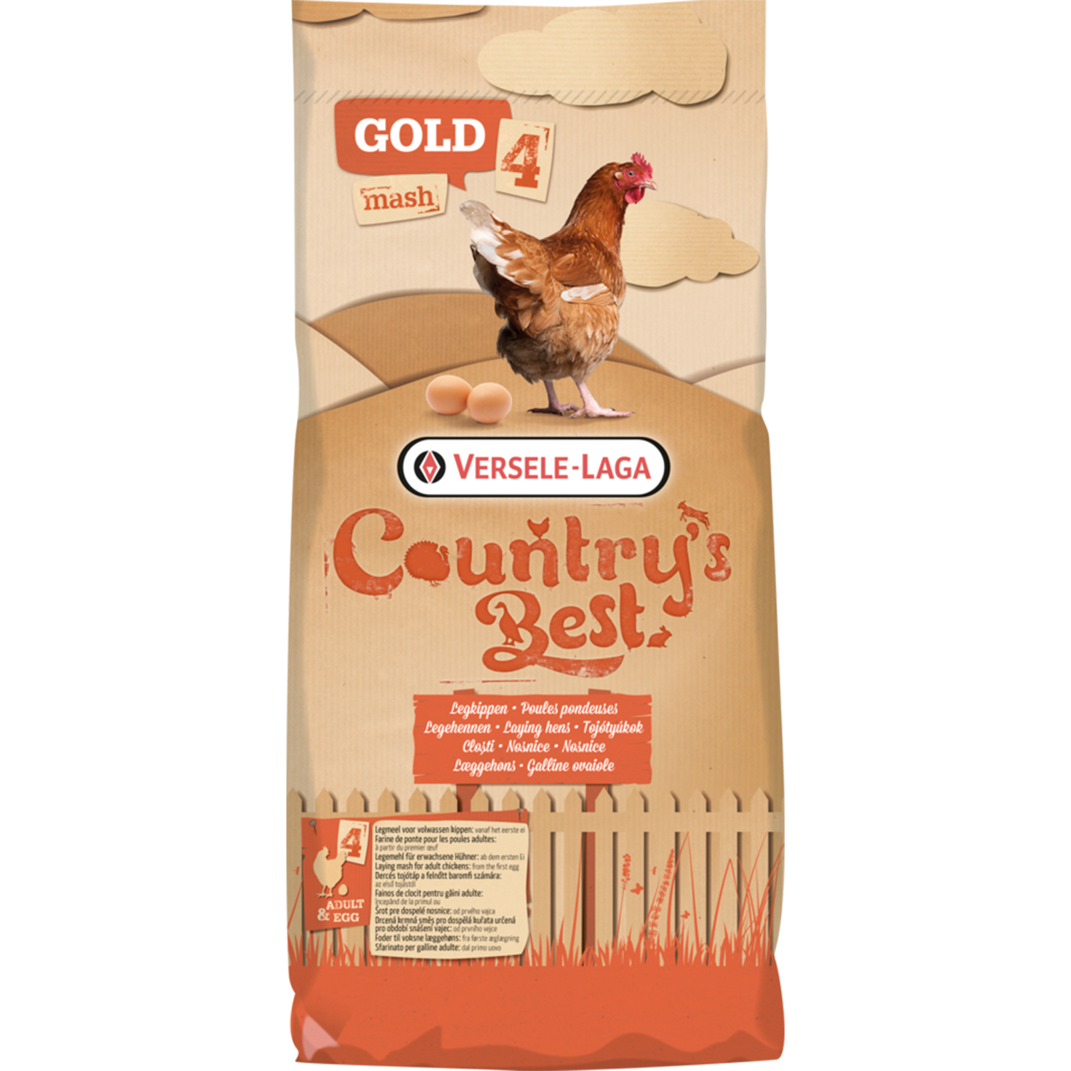 Versele-Laga Country's Best Gold 4 red mash Futtersack